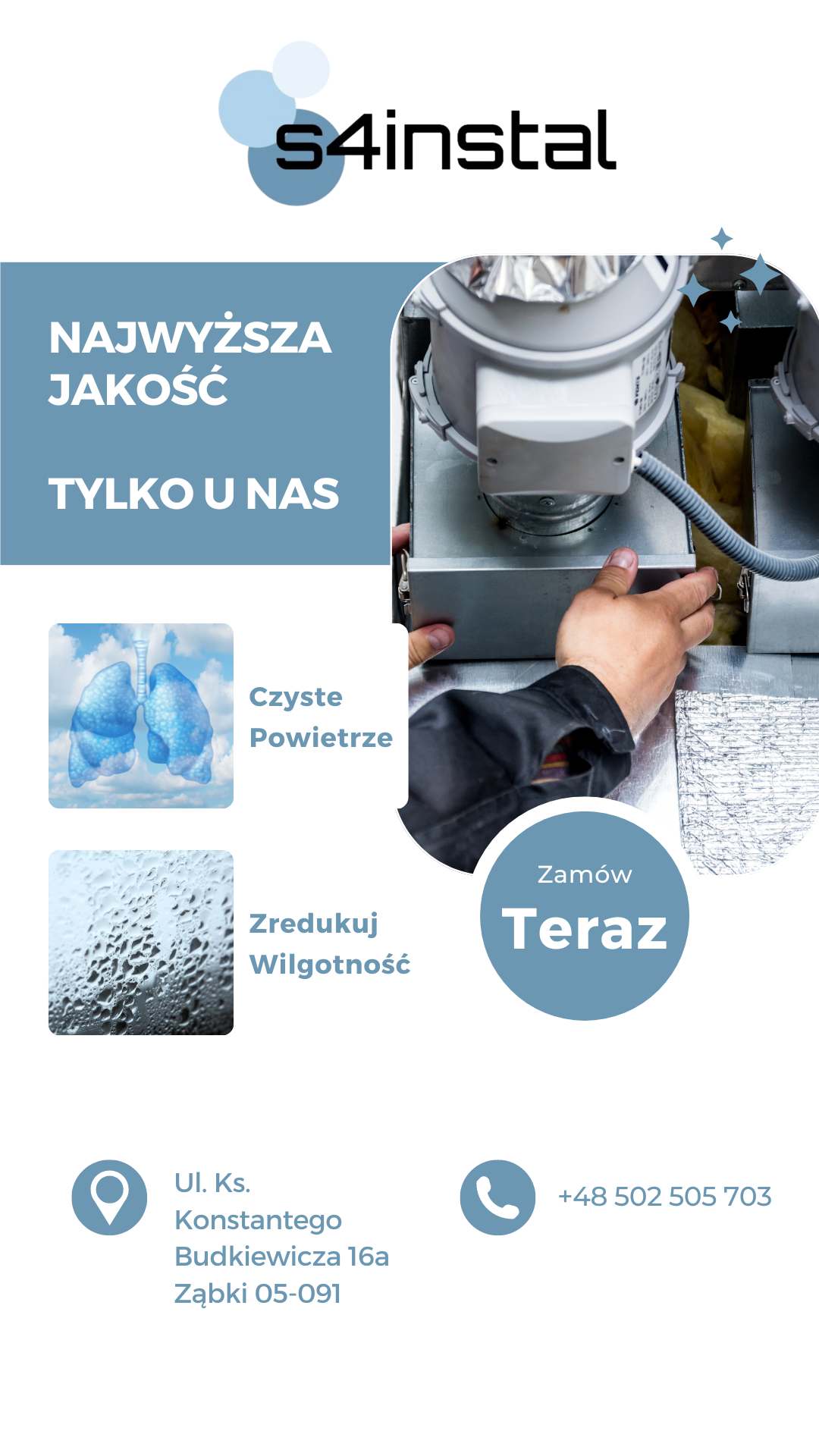 montaz klimatyzacji s1instal